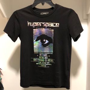 Diesel Black T-shirt XS